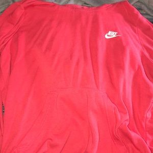 Coral Nike Hoodie